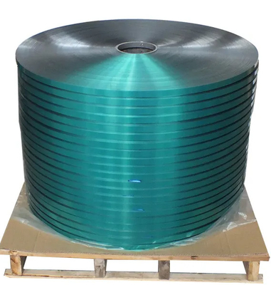 Umidade de aço revestida da fita 390mpa do copolímero do verde 0.1mm - prova
