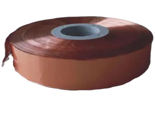 Fita de cobre revestida com copolímero Cu 0,2 mm Natural EAA 0,05 mm