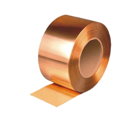 O copolímero de cobre natural da fita do Cu 0.1mm revestiu o CEA 0,05 milímetros