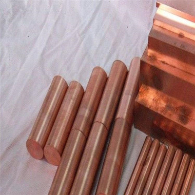 Barra de cobre pura do cobre do diâmetro 3mm-500mm Rod TISCO C10200 C11000